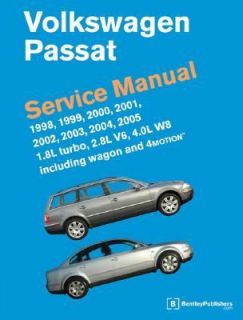 Volkswagen Passat Service Manual 1998, 1999, 2000, 2001, 2002, 2003 