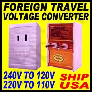 220v to 110v converter in Travel Adapters & Converters