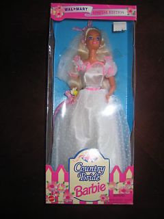 Vintage Country Bride Blond Barbie doll Special Edition #13614 1994 