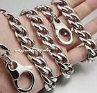   36 316L Stainless Steel Tribal Tattoo Men`s Wallet Chain 5A010wc