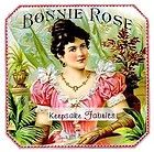 Bonnie Rose Cigar Lady Cotton Fabric Quilt Block  WoRld 