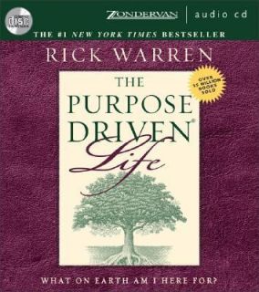   What on Earth Am I Here For by Rick Warren 2002, CD, Unabridged