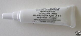 christo lube mcg 111 oxygen oring lube 5g squeeze tube time