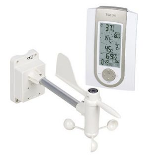 taylor wireless weather station with anemometer mfg 2752 time left