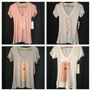WILDFOX COUTURE   APOTHECARY & WESTMINSTER TEES / V NECK   BNWT