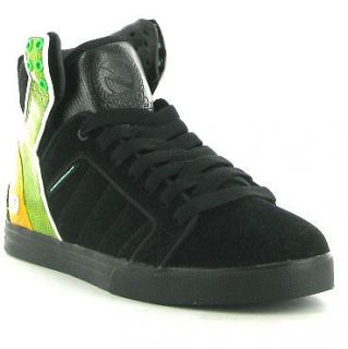 Odessa Westminster Skate Shoes Boots Trainer Black Green Mens Sizes 