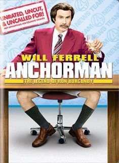    The Legend of Ron Burgundy (DVD, 2004, Extended WS) Will Ferrell