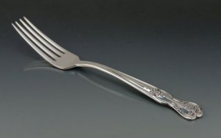 0580 Wm. Rogers INSPIRATION / MAGNOLIA Silver Plate Dinner Fork