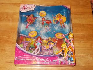  WINX CLUB Transformation Collection 4 Dolls w/ ZOOMIX Wings