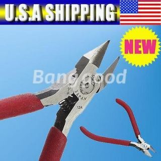 Red Diagonal Beading Cable Wire Side Cutter Cutting Nippers Pliers 
