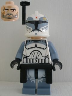 NEW Lego Star Wars Wolfpack Clone Commander Wolffe Minifigure