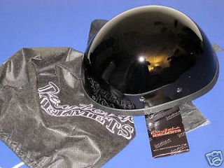 Novelty motorcycle helmet quick open strap black 2XL Daytona eagle