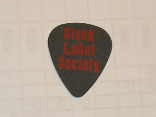 BLACK LABEL SOCIETY BLS ZAKK WYLDE 2005 Tour Guitar Pick WORLDWIDE!