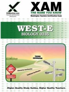 WEST E Biology 0235 2008, Paperback