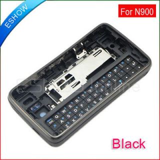 New Black full Housing Cover+ QWERTY Keypad for Nokia N900