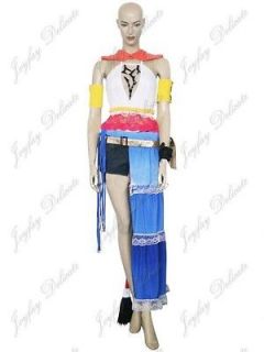 Final Fantasy XII 12 Yuna Cosplay Costume Halloween Clothing XS XXL
