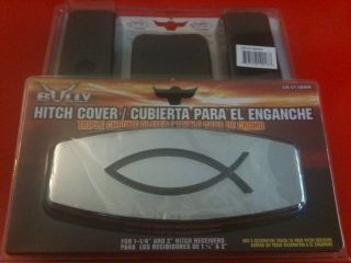 Christian Fish Hitch Cover FOR 1   1/4 AND 2 HITCH RECEIVERS triple 