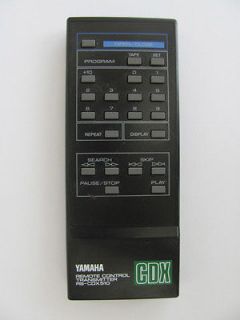 original yamaha remote control model rs cdx510 works time left