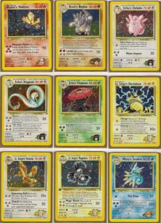 Pokemon Gym Heroes Set RARE Uncommon ​Common CHOOSE Cards 77 120/132 