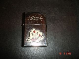 sailor jerry lucky hand cigarette lighter by camel one day