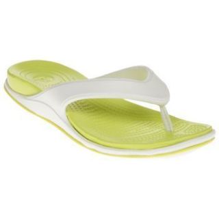womens crocs skylar flip white sandals official soletrader outlet on