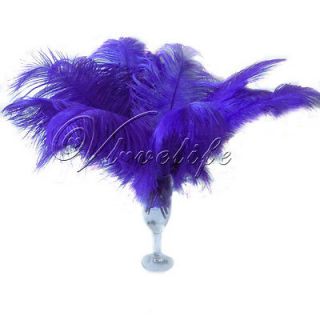 20PCS Ostrich Feathers approx 35 40cm/14 16in​ch wedding party