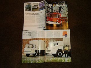 1971 ford c series cabover sales brochure 