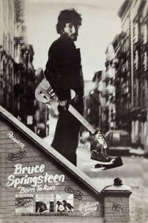Bruce Springsteen * Born To Run * Columbia Records Promo Poster 1975