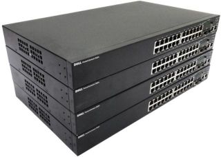4x Dell PowerConnect 3524 24 Port 10/100 L2 Managed Switch  10 