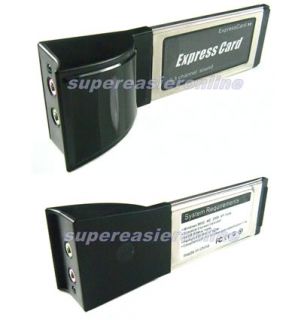 Channel Sound Express Card ExpressCard 34mm Laptop