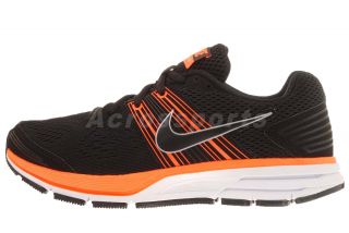 Nike Air Pegasus 29 GS Black Orange Youth Running Shoes 525375 001 