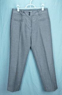 Phillip Lim Gray Dress Ankle Pant Wool Designer Slacks Trouser 