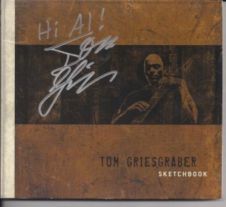 Tom Greisgraber   SKETCHBOOK   Signed US Chapman Stick CD All Along 