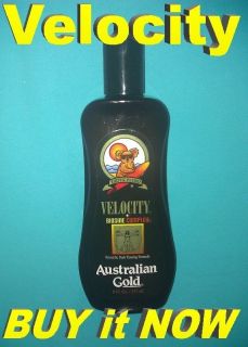 Australian Gold︱VELOCITY︱Accelerator︱Tanning Bed Lotion︱INDOOR 