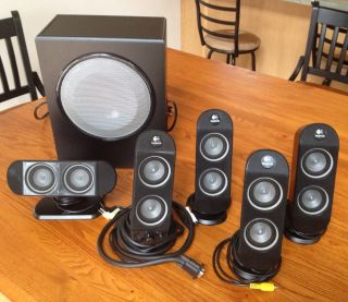 Logitech x 530 5 1 Surround Sound PC Speakers