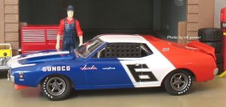   Donohue/Penske AMC JAVELIN AMX Trans Am Race Car, 1:64 Diecast, 1/4000