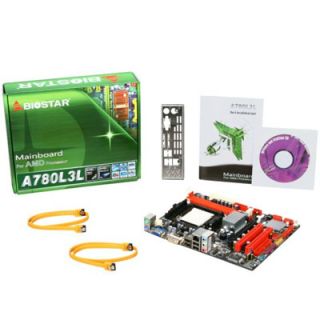 Biostar A780L3L AM3 AMD 760G SB710 ATX Motherboard