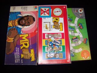 Mr T 1983 TV Series Boardgame 100 Complete Board Game