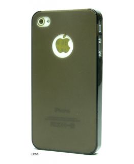Black Frosted Matte Slim Hard PC Plastic Cover Case for Apple iPhone 4 