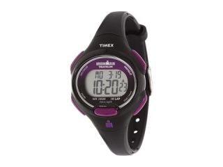 Timex Sport Ironman Black and Purple Mid Size 10 Lap Watch    