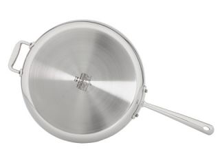 All Clad Stainless Steel 13 French Skillet With Loop And Lid