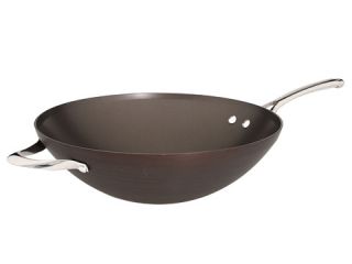 Calphalon Contemporary Nonstick Bronze 12 Flat Bottom Wok    