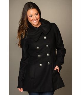 Jessica Simpson Envelope Collar Double Breasted Coat $110.00