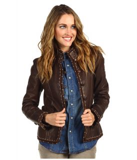 Scully   Cleo Ultra Soft Leather Jacket with Contrast Stitching