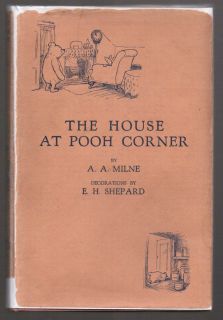 Milne The House at Pooh Corner 1st Edition Methuen 1928 Winnie The 