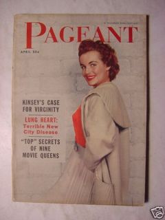 Pageant Aprii 1955 Abbe Lane Susan Hayward K Hepburn