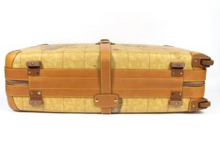 Candy Spelling Alviero Martini Rolling Suitcase Bag Map 1A Classe 