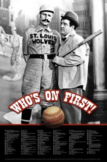 Abbott and Costello WHOS ON FIRST Legendary Baseball Comedy Sketch 