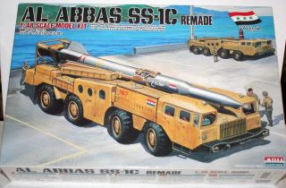 AL ABBAS SS 1C Remade Mobile Scud Launcher 1 48 Hobby Boss NIB