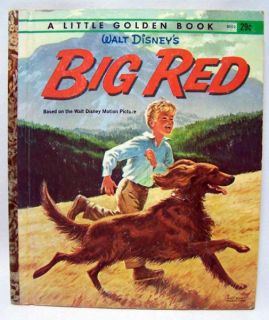 walt disney s big red little golden book 1st edition a series 1962